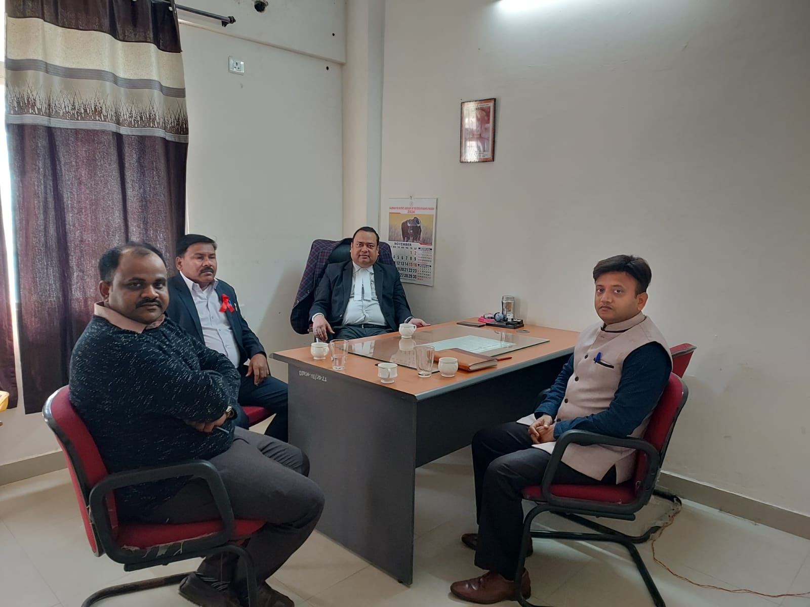 नेशनल लोक अदालत में अधिकाधिक विद्युत प्रकरणों के निराकरण हेतु बैठक सम्पन्न