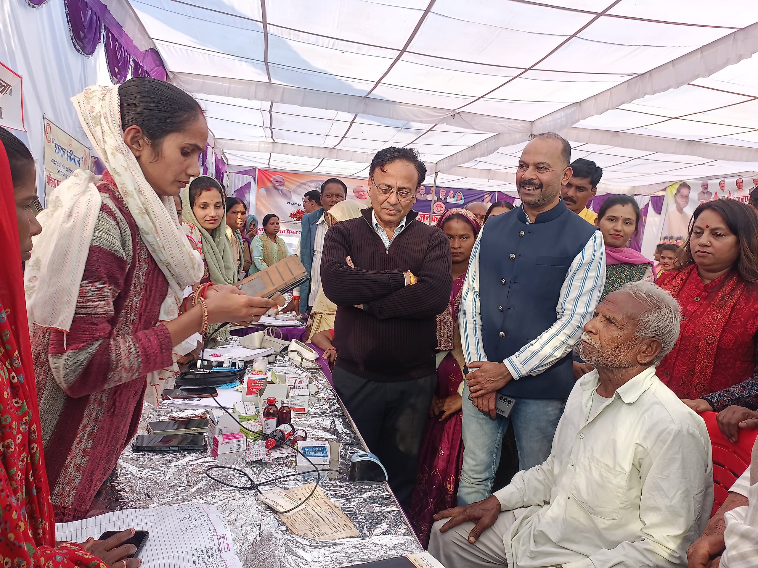 प्रशासन गांव की ओर‘‘ तथा जनकल्याण अभियान के तहत पैमत में शिविर सम्पन्न