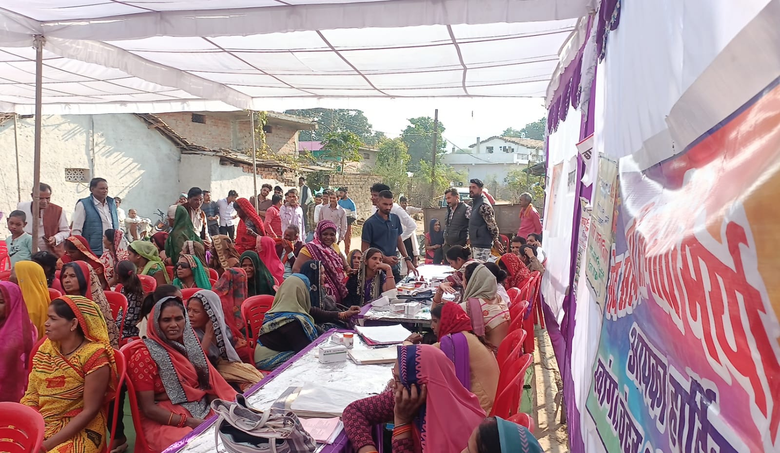 प्रशासन गांव की ओर‘‘ तथा जनकल्याण अभियान के तहत पैमत में शिविर सम्पन्न