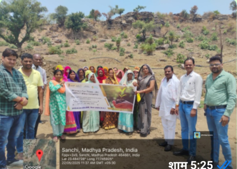 महिला शक्ति का नया संकल्प: सांची में हरित क्रांति की ओर बढते कदम ।