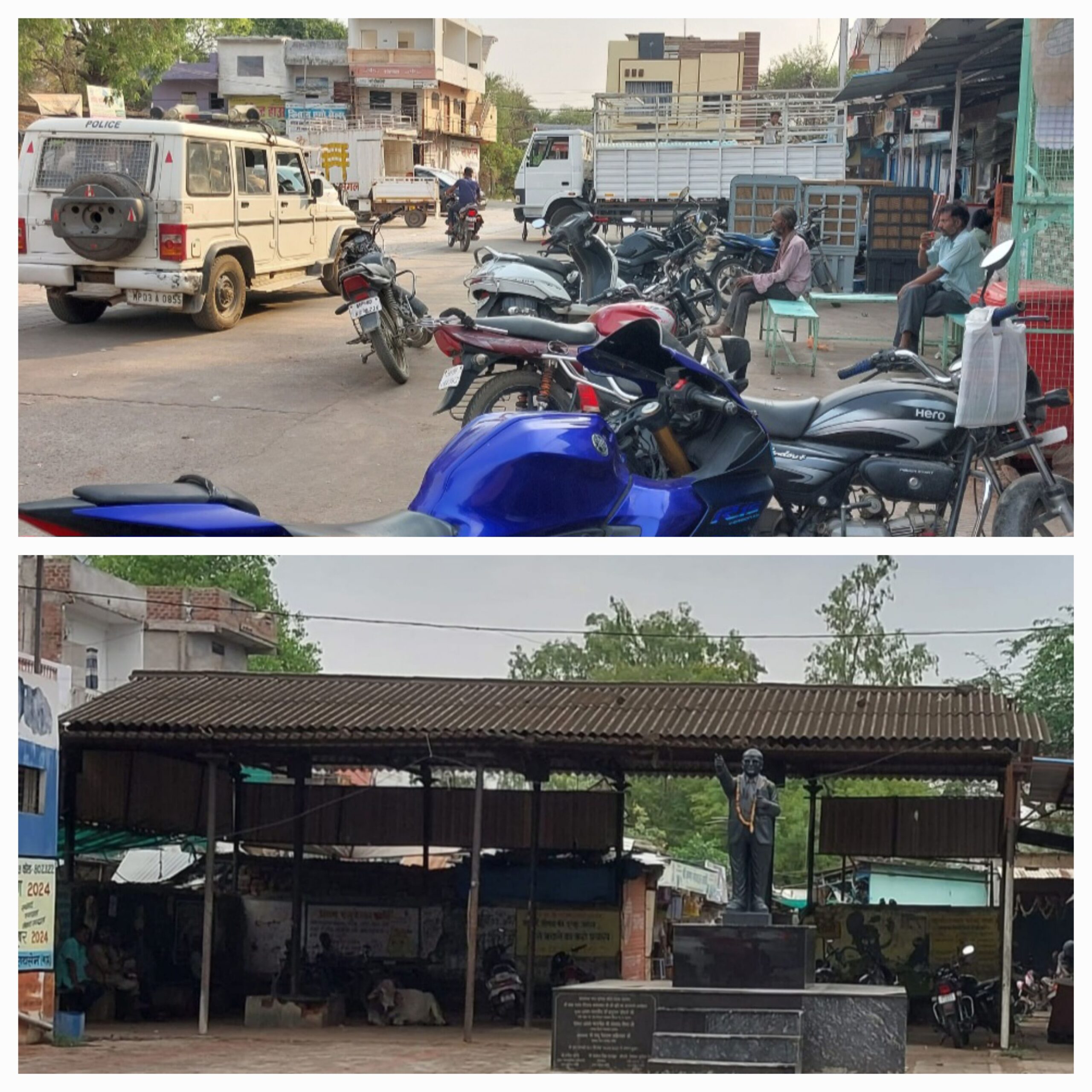 “सांची: विश्व प्रसिद्ध धरोहर स्थल अब भी बस स्टैंड के इंतज़ार में”बसस्टैंड विहीन पर्यटक स्थल।