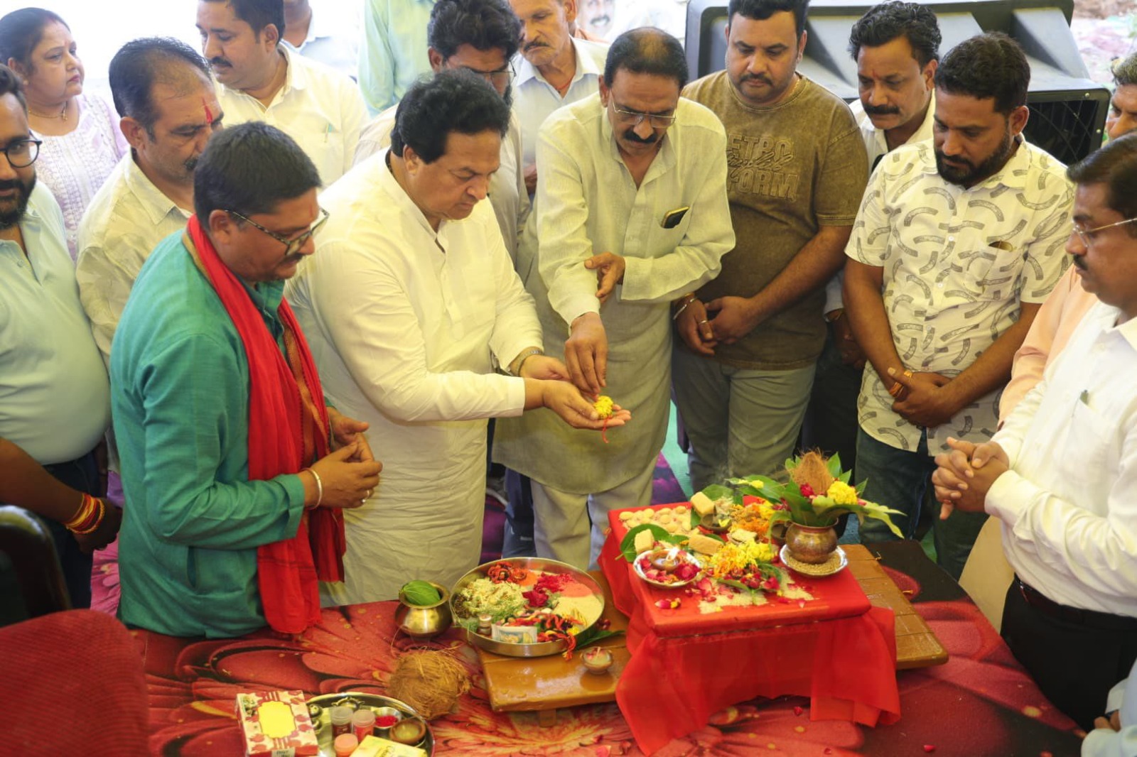 भोजपुर विधायक श्री पटवा ने गौहरगंज में संयुक्त तहसील भवन का किया भूमिपूजन