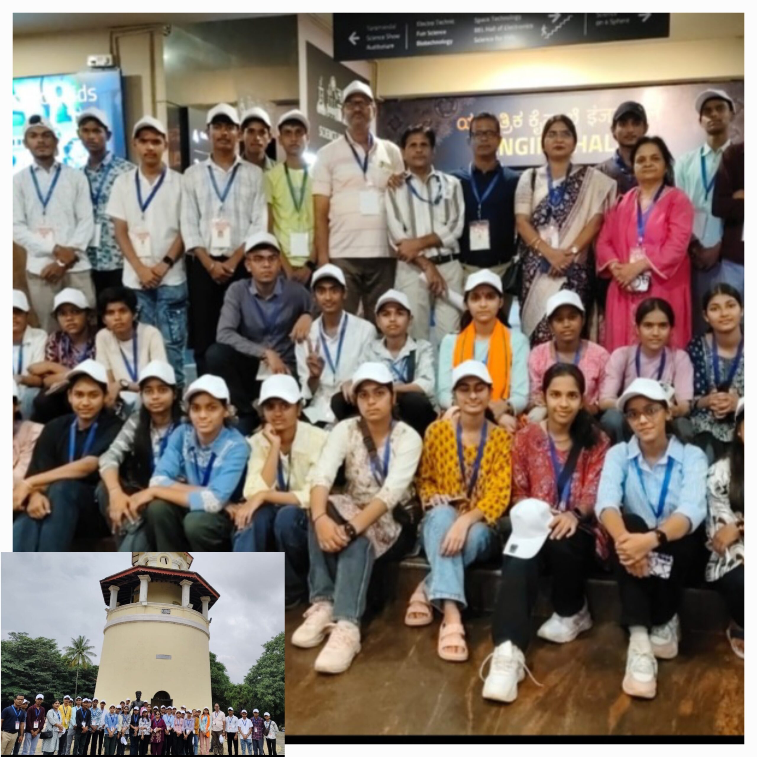 रायसेन–विदिशा के मेधावी विद्यार्थियों का बेंगलुरु शैक्षणिक भ्रमण।