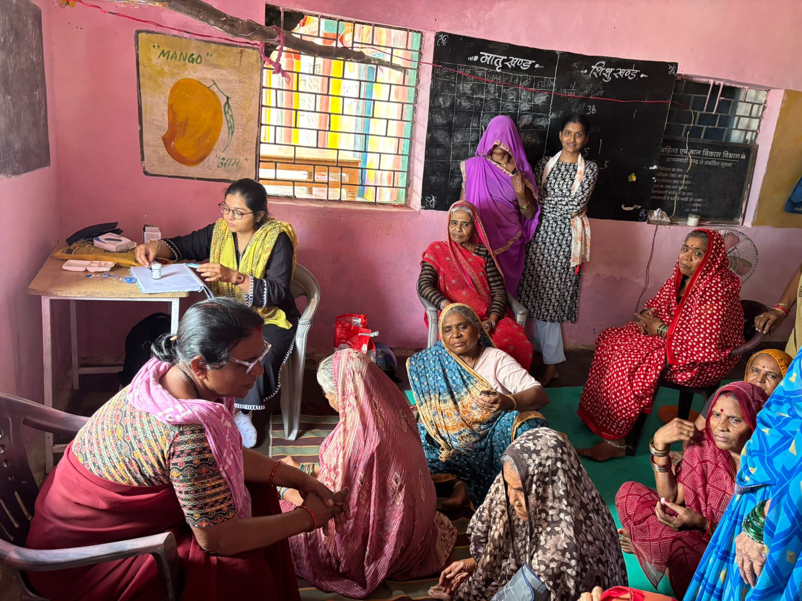 स्वस्थ नारी-सशक्त परिवार अभियान के तहत हेल्थ एण्ड वेलनेस सेंटर्स पर स्वास्थ्य शिविर आयोजित