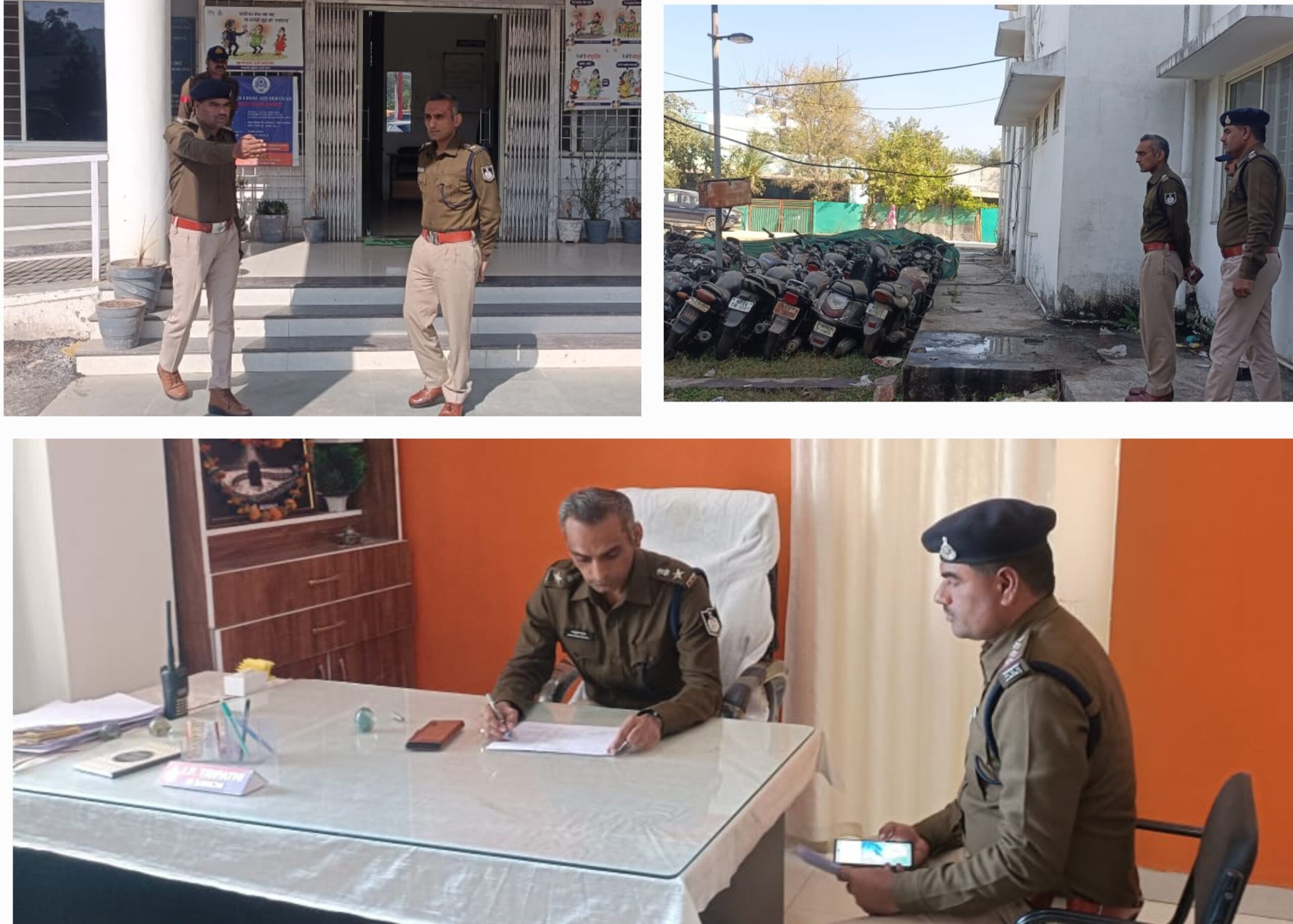 थाना सांची में एसपी आशुतोष गुप्ता का औचक निरीक्षण,अपराध नियंत्रण को लेकर दिए सख्त निर्देश।लंबित मामलों के शीघ्र निपटारे, गुणवत्तापूर्ण विवेचना और जनता से बेहतर व्यवहार पर दिया जोर।