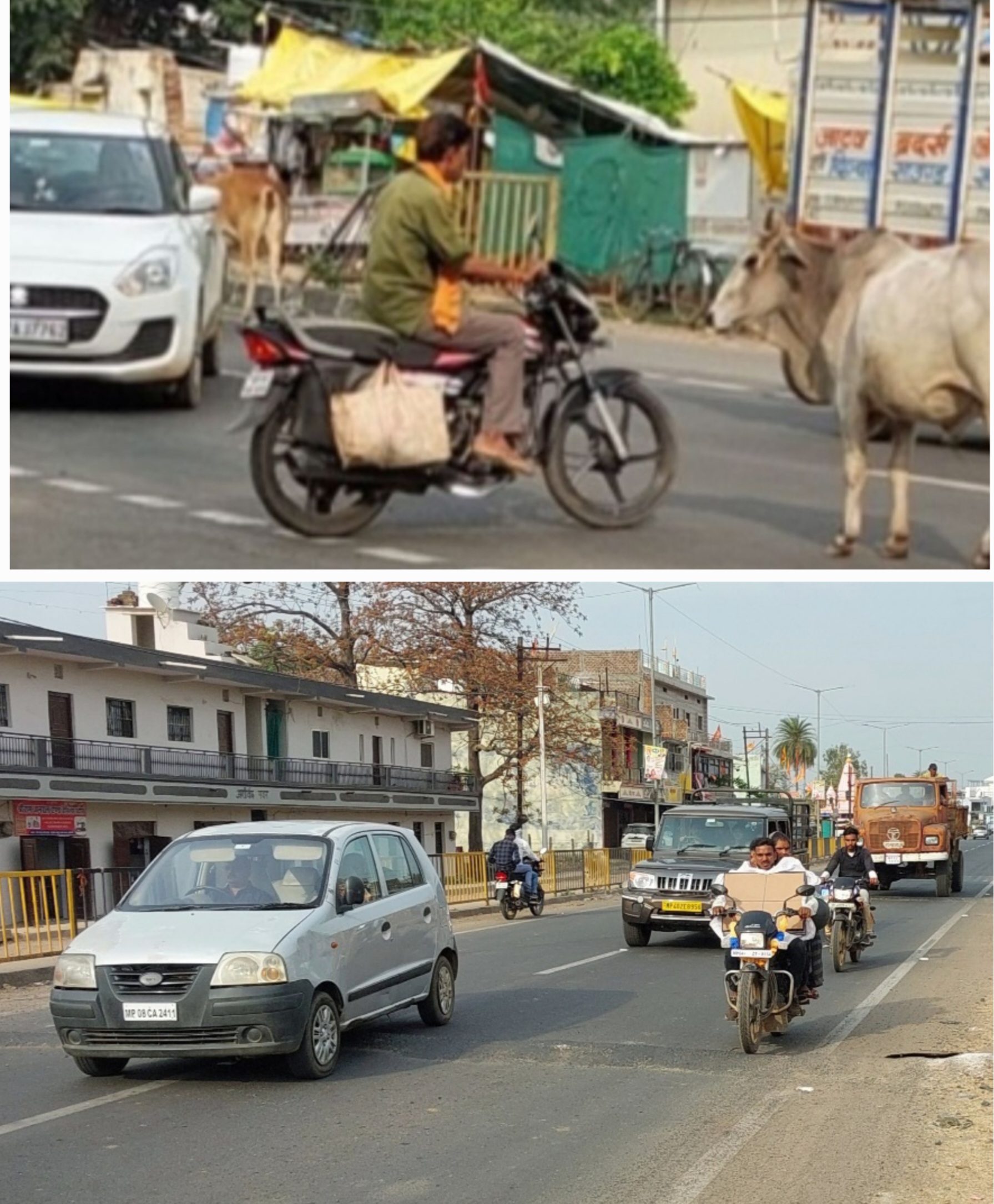 अव्यवस्थित यातायात बना सांची की बड़ी समस्या, चाक-चौराहों पर यातायात पुलिस की सख्त जरूरत।विश्व प्रसिद्ध पर्यटन स्थल सांची में तेज रफ्तार और नियमों की अनदेखी से आमजन व पर्यटक दोनों परेशान।