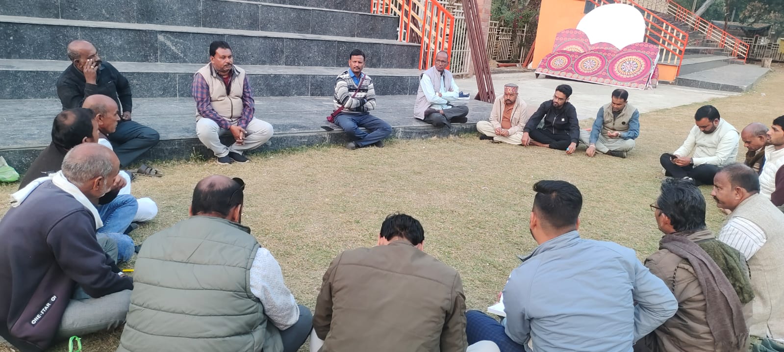 सकल हिंदू सम्मेलन स्थल पर होगा भूमि पूजन 19जनवरी को होगा हिंदू सम्मेलन