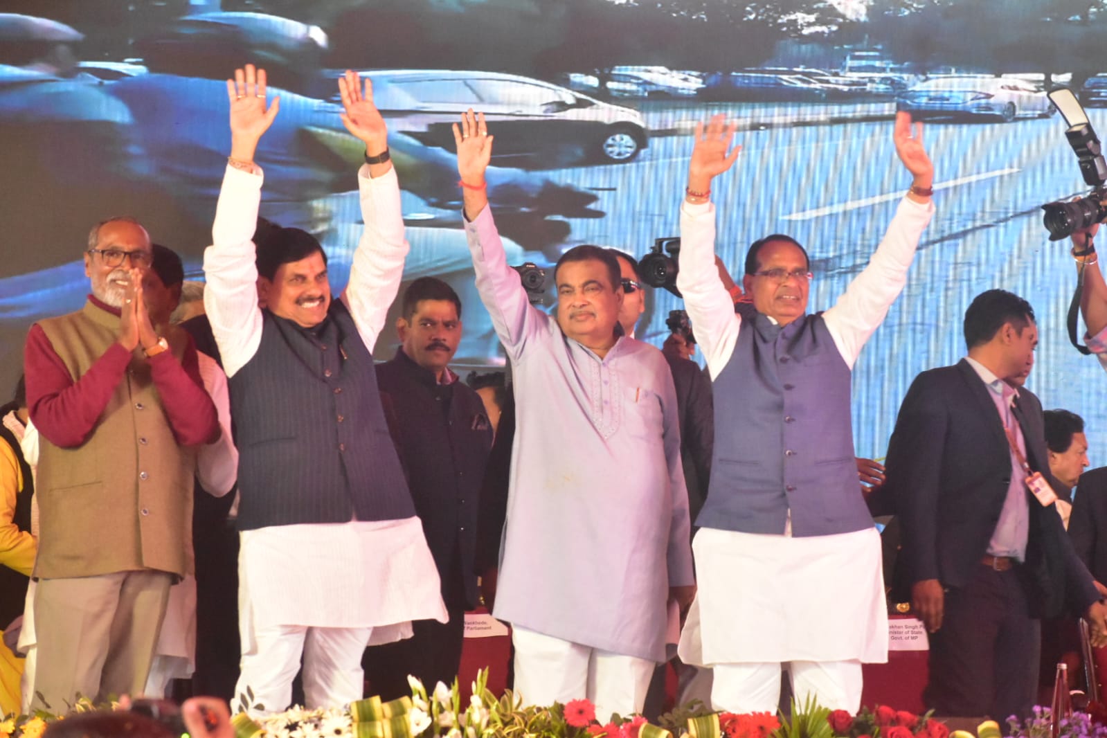 विकास के हाईवे पर मध्यप्रदेश सबसे आगे : केन्द्रीय सड़क मंत्री श्री गडकरी