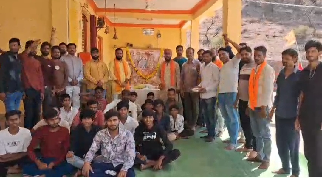 सिद्धेश्वरी माता मंदिर में धूमधाम से मनाया गया राम जन्मोत्सव।