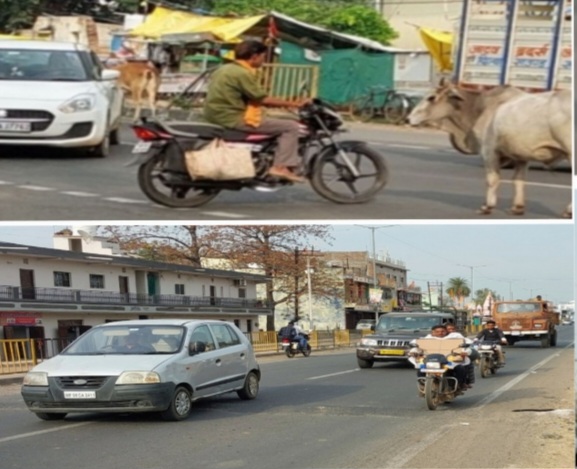 बेधड़क दौड़ते वाहन, अव्यवस्थित यातायात और बढ़ती चिंता—सांची में व्यवस्था पर उठने लगे सवाल