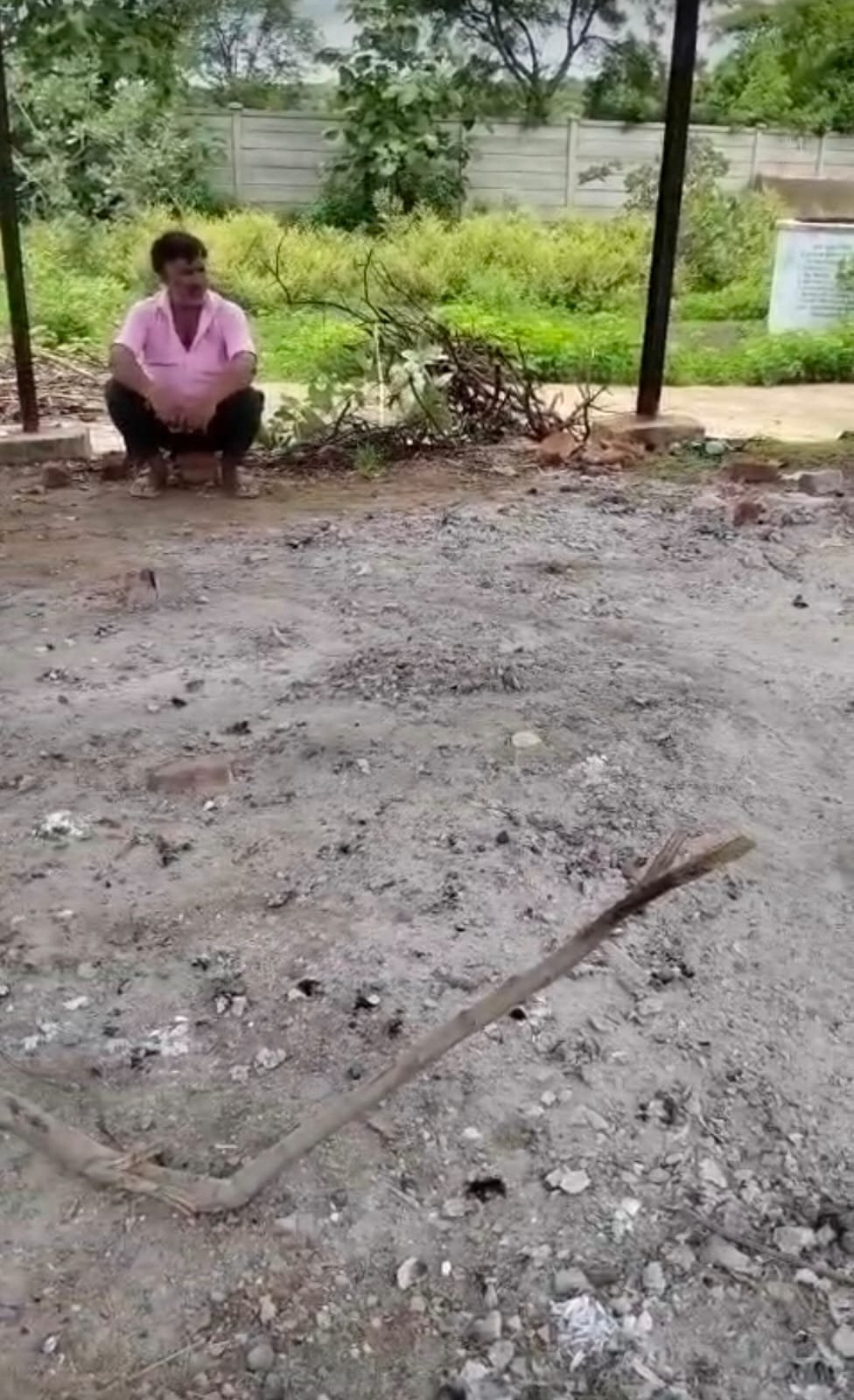 शमसान घाट की तस्वीर