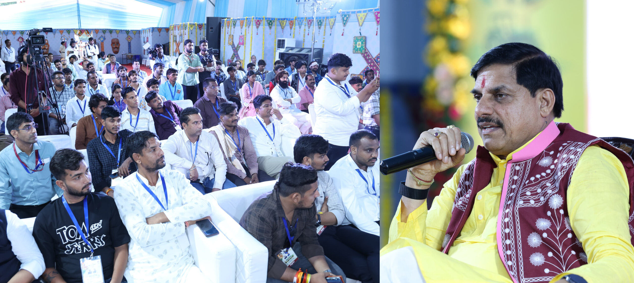 जनजातीय युवाओं की प्रतिभा, लोक कलाओं और सांस्कृतिक विरासत के संरक्षण एवं संवर्धन के लिए तैयार की जाएंगी विशेष योजनाएँ : मुख्यमंत्री डॉ. यादव