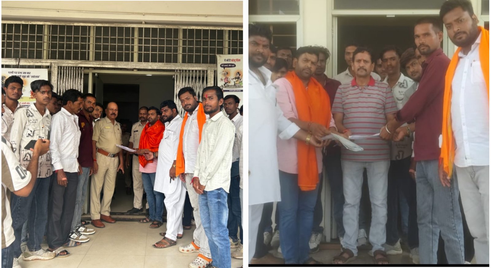 धार्मिक स्थल निर्माण को लेकर विवाद की स्थिति, प्रशासन ने कराया मौका निरीक्षणशिवसेना पदाधिकारियों ने सौंपा था आवेदन, दोनों पक्षों पर 107-116 की कार्रवाई
