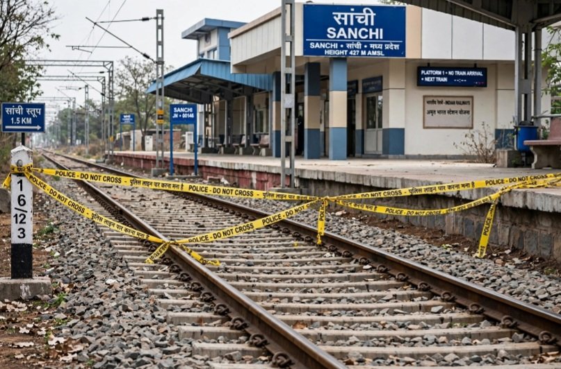 ट्रेन की चपेट में आने से 40 वर्षीय व्यक्ति की मौत